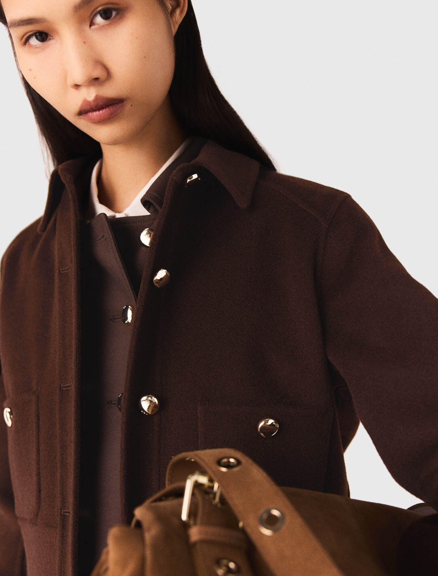 Cappotto corto double face