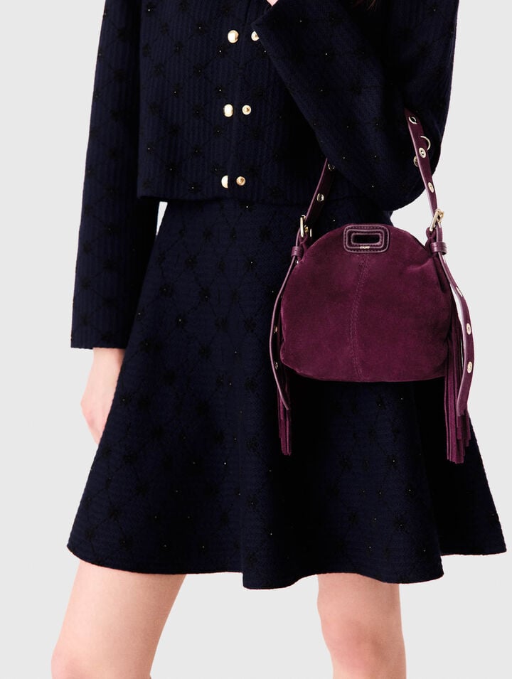 Borsa Miss M micro in camoscio
