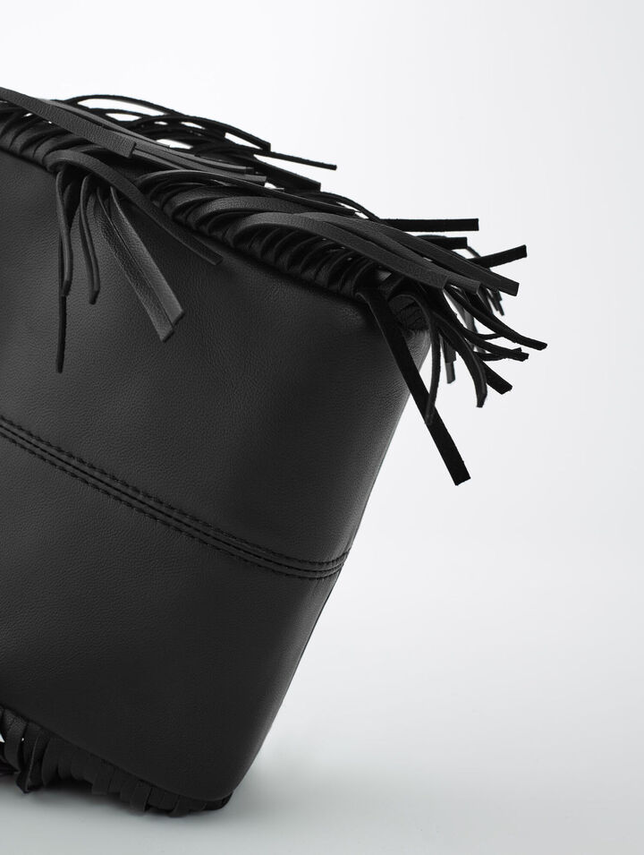 Borsa M mini in pelle liscia