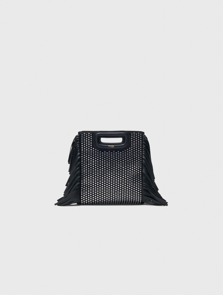Borsa M mini con strass