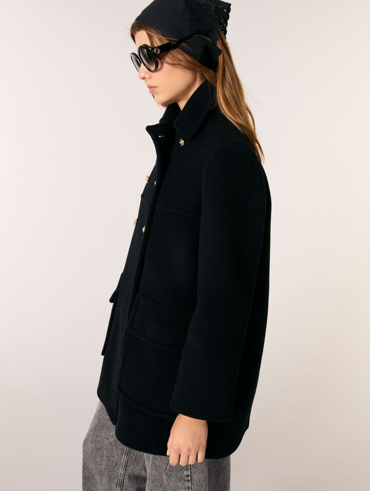 Cappotto in lana mélange