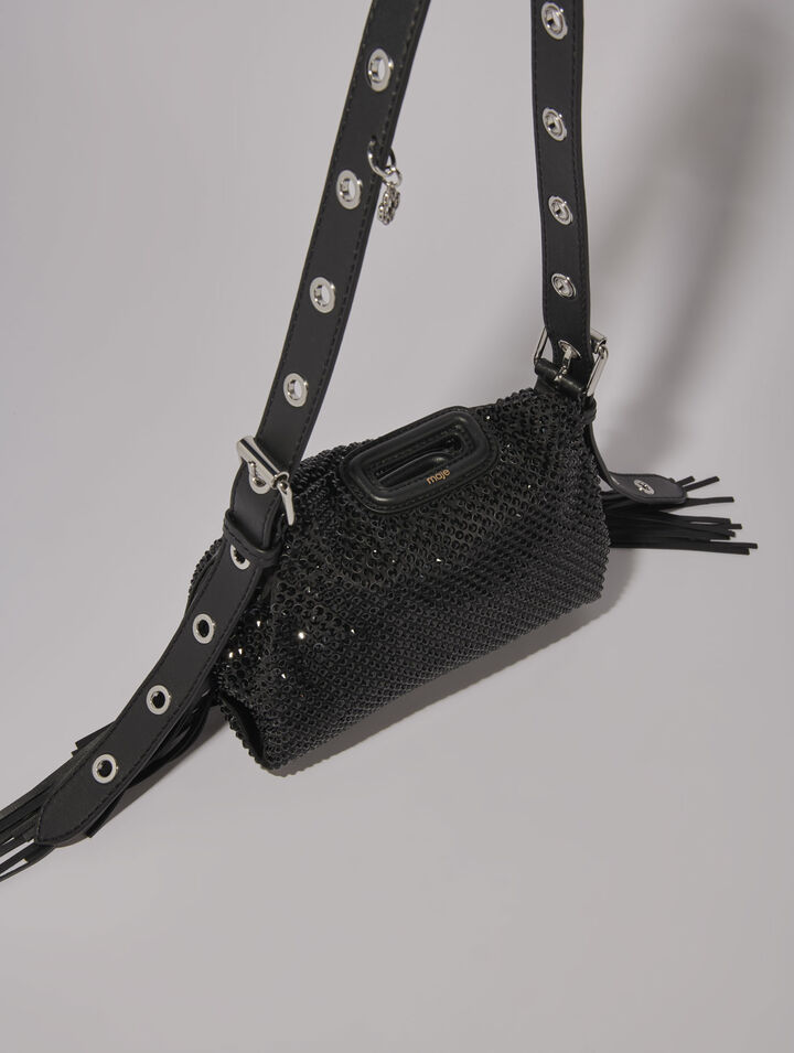 Borsa Miss M Mini in strass