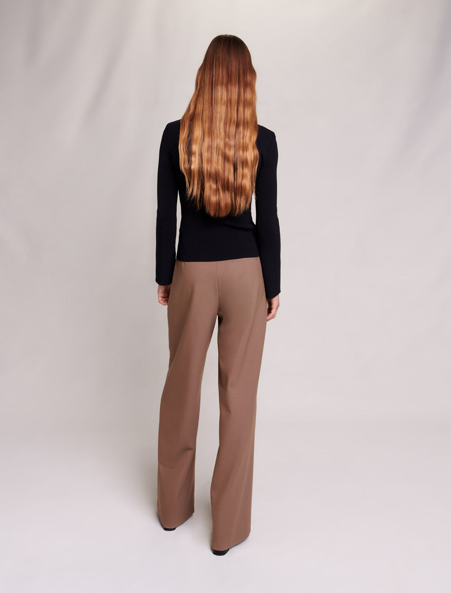 Maglione in maglia traforata