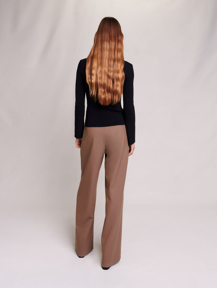 Maglione in maglia traforata