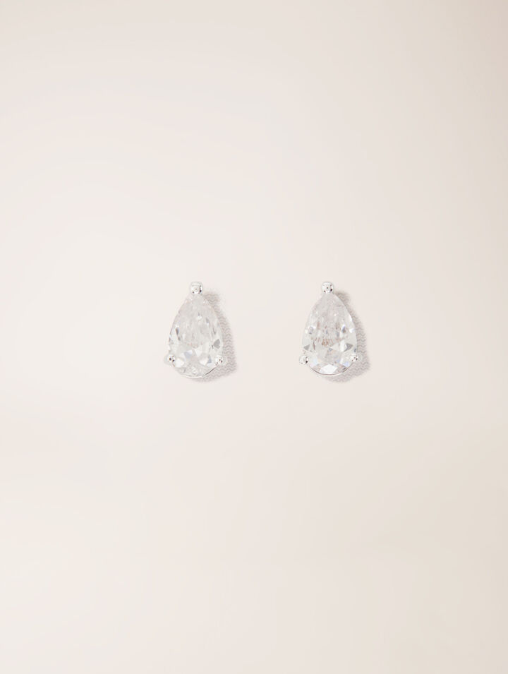 Orecchini piccoli con strass