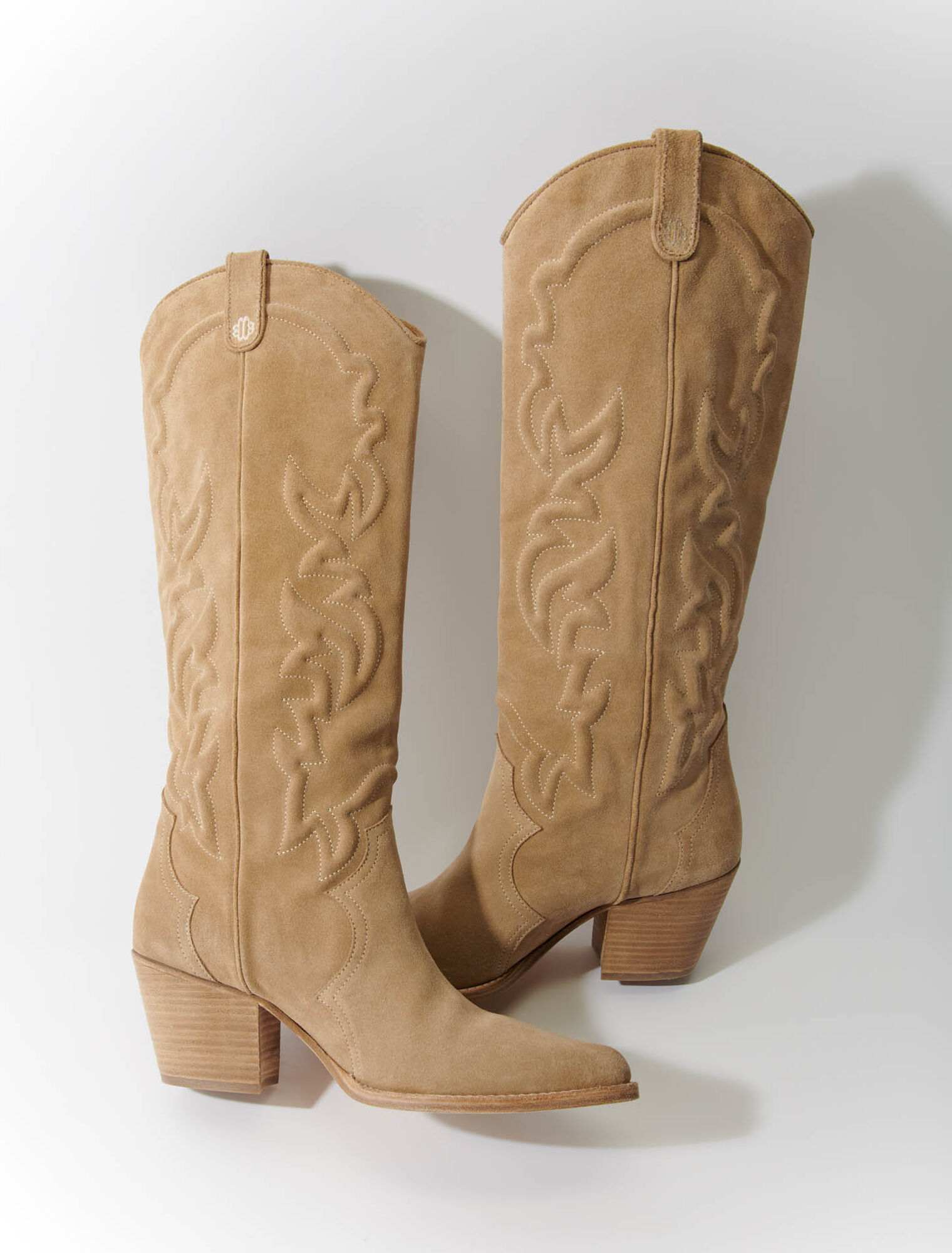 Stivali da cowboy in pelle