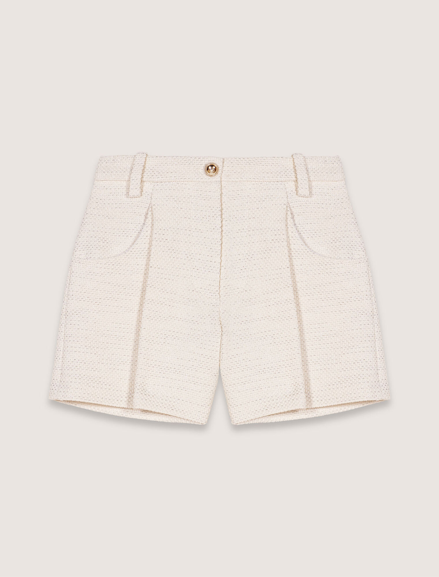 Shorts in tweed e lurex