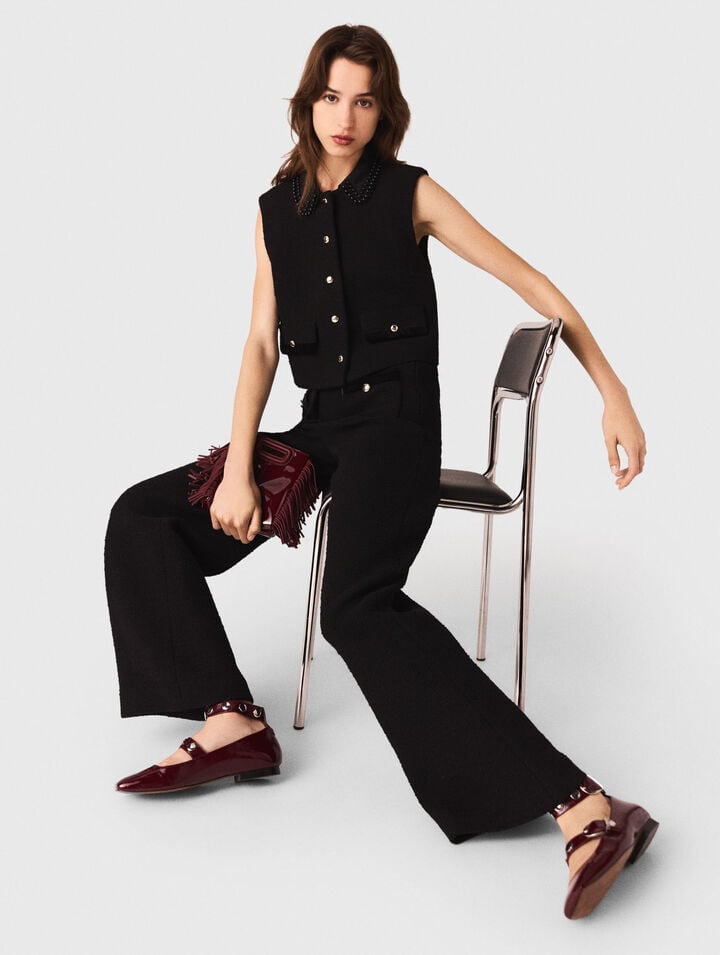 Pantaloni in tweed