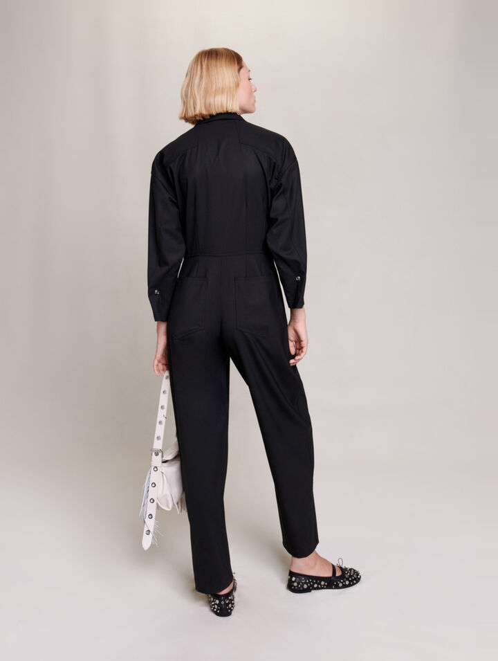 Tuta pantalone larga