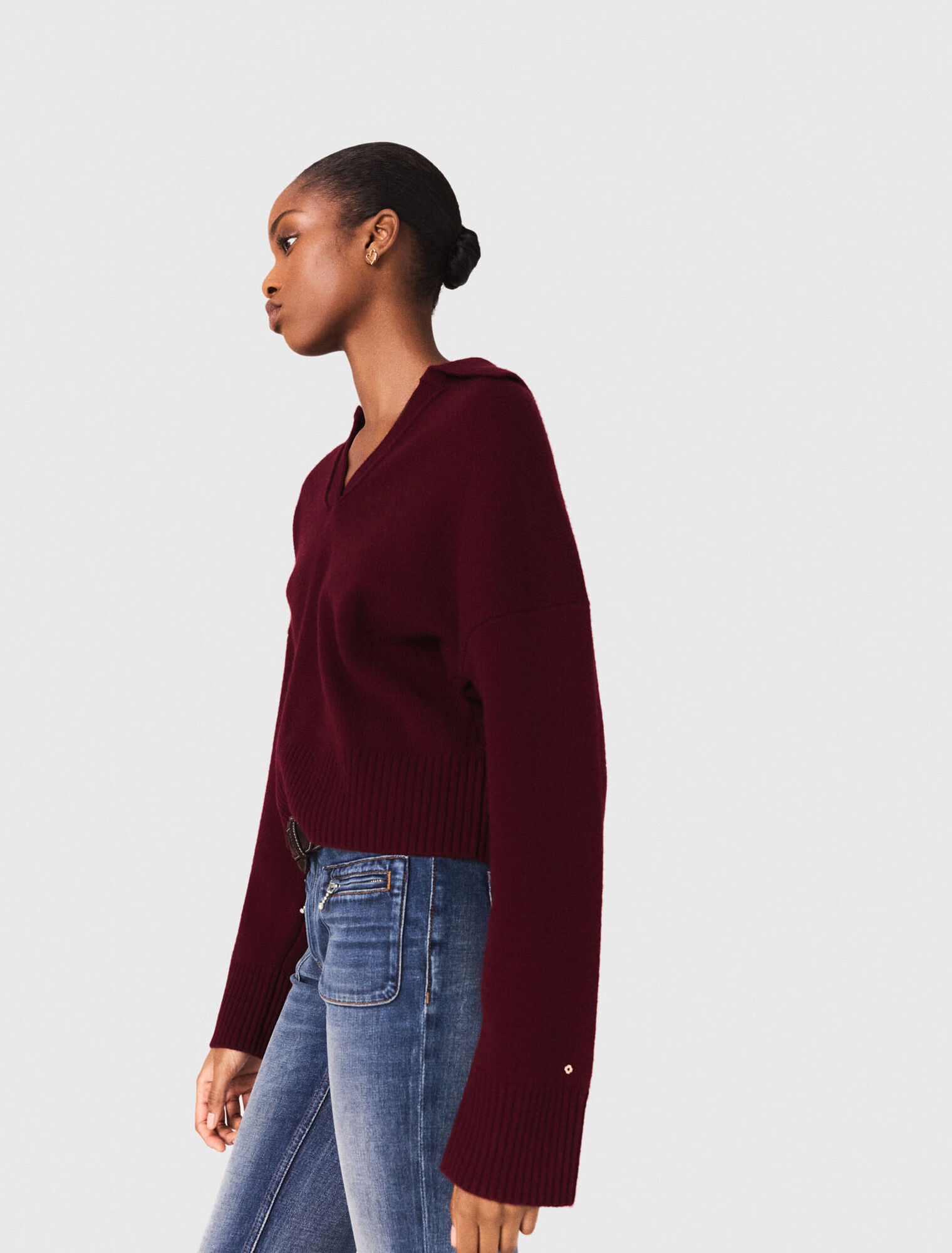Maglione in misto lana