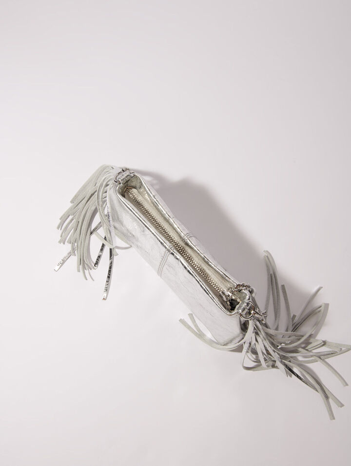 Pochette Miss M pouch in pelle