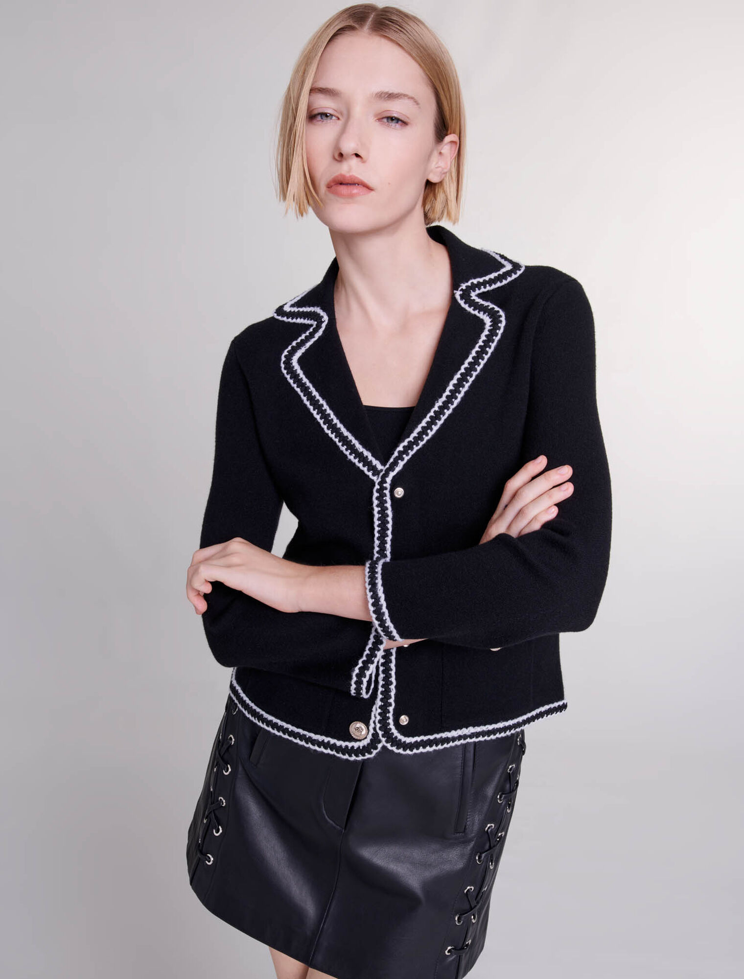 Cardigan in maglia
