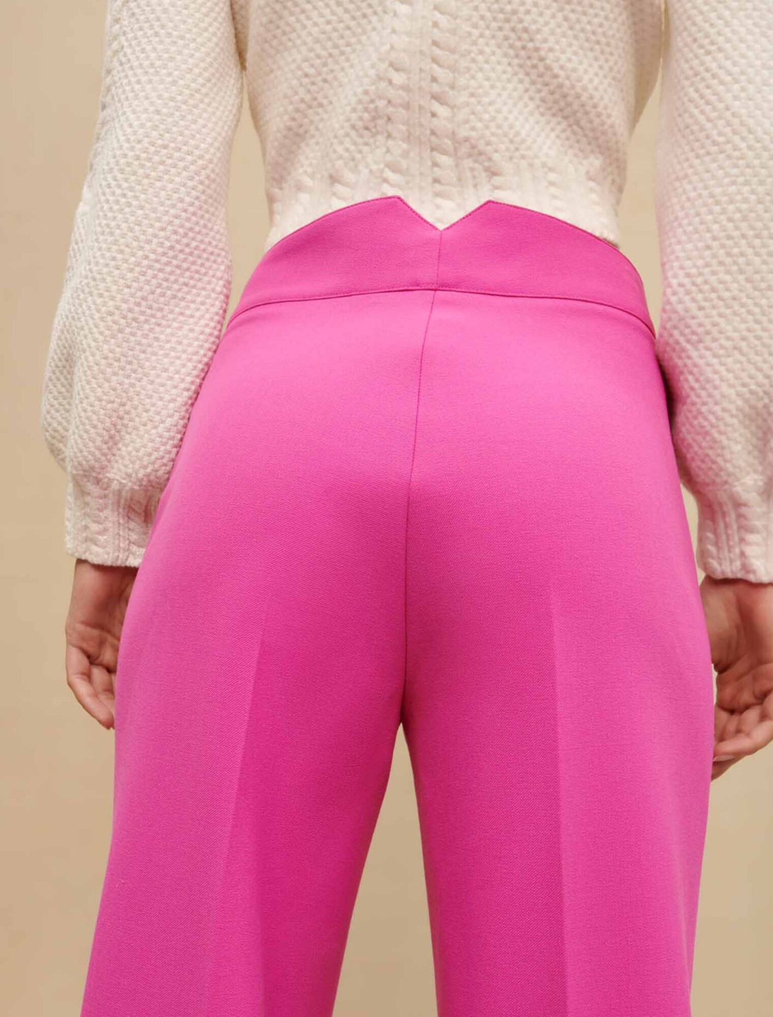 Pantaloni da abito a gamba larga