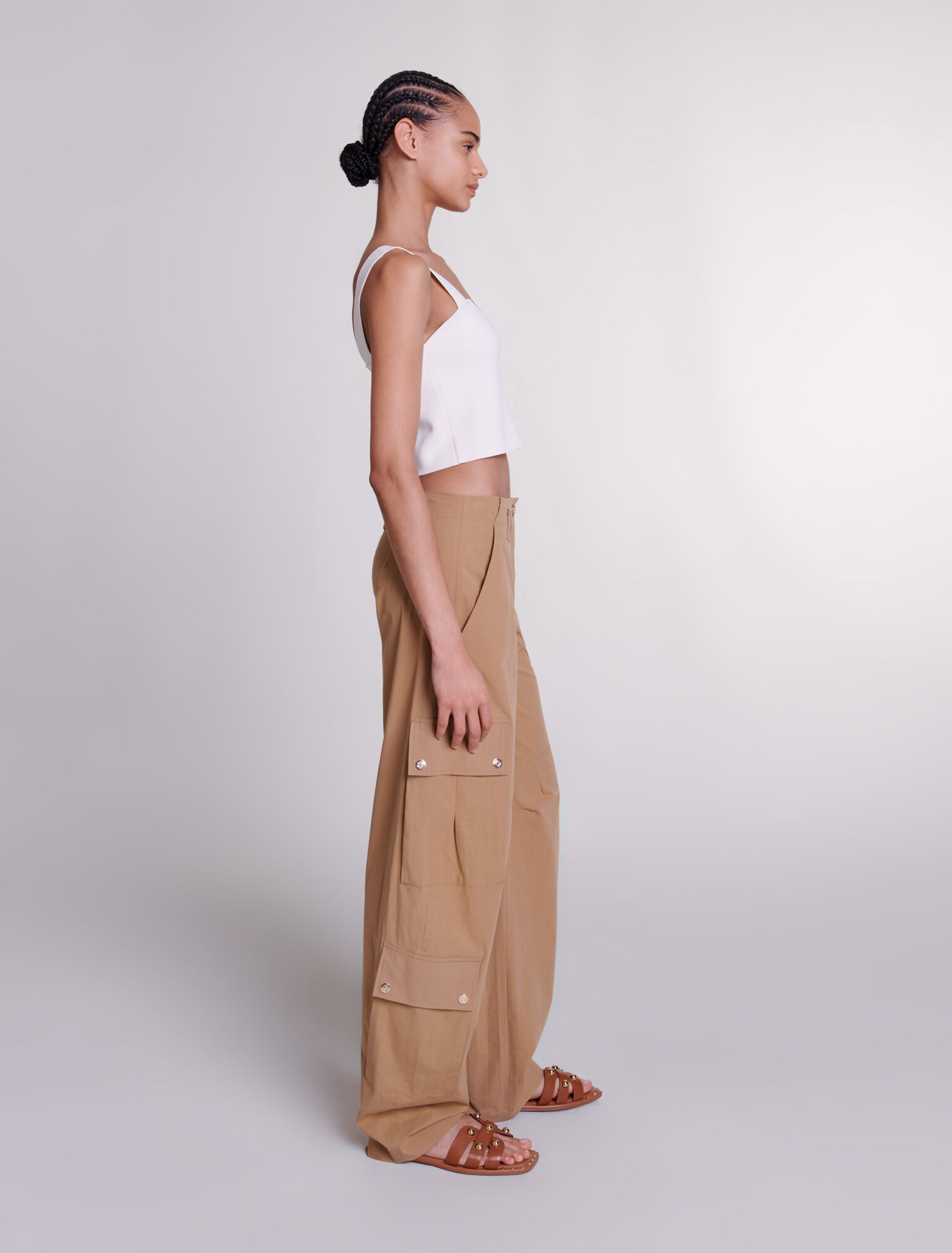 Pantaloni cargo con tasche