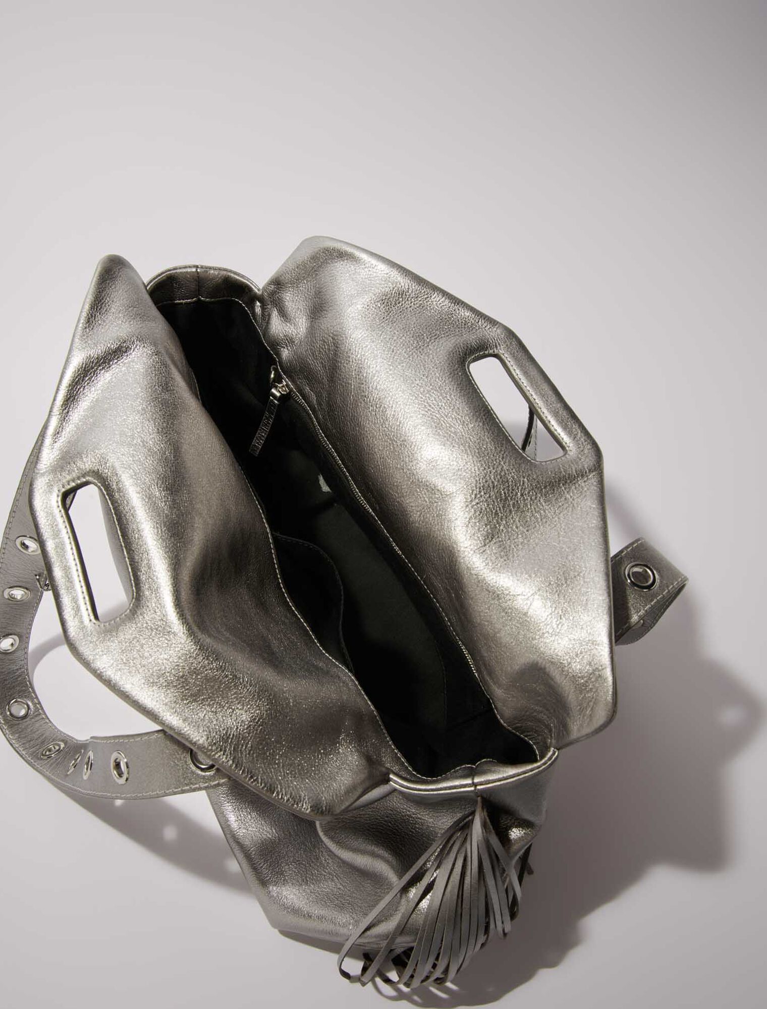 Borsa Miss M XL pelle metallizzata