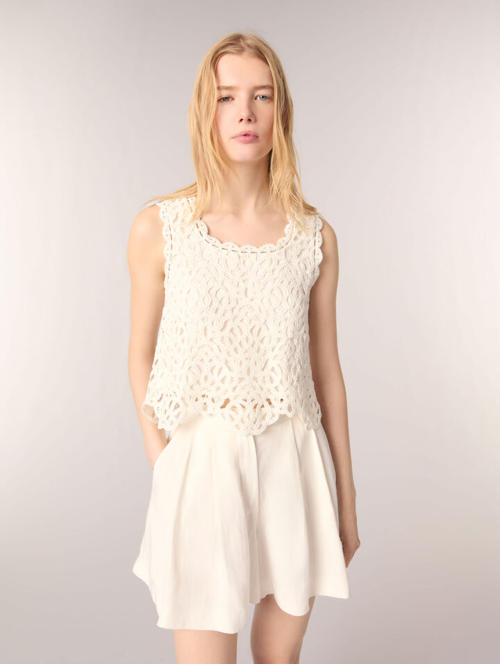 Top in crochet