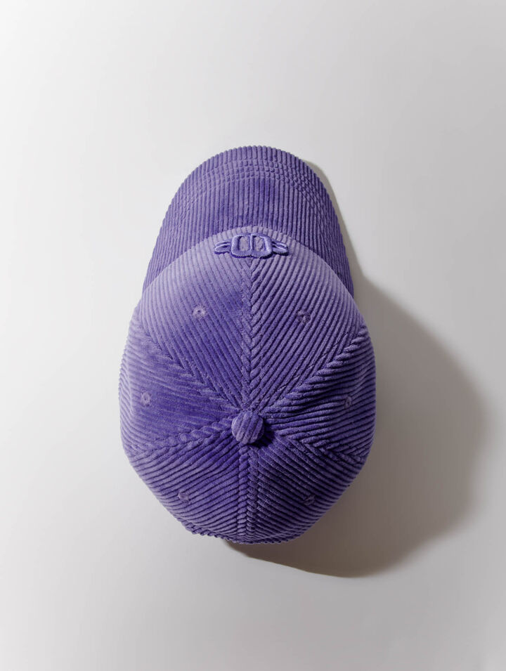 Cappello in velluto