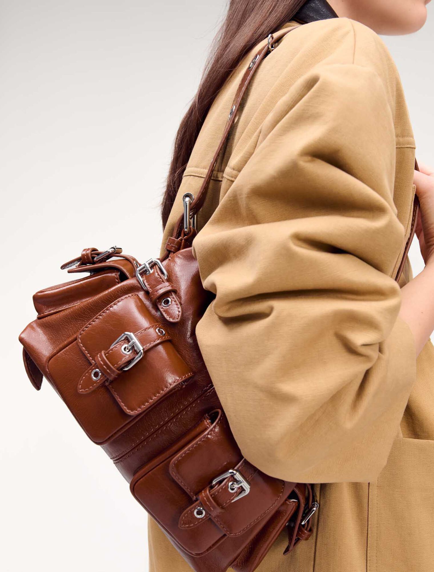 Borsa Miss M cargo pelle anticata
