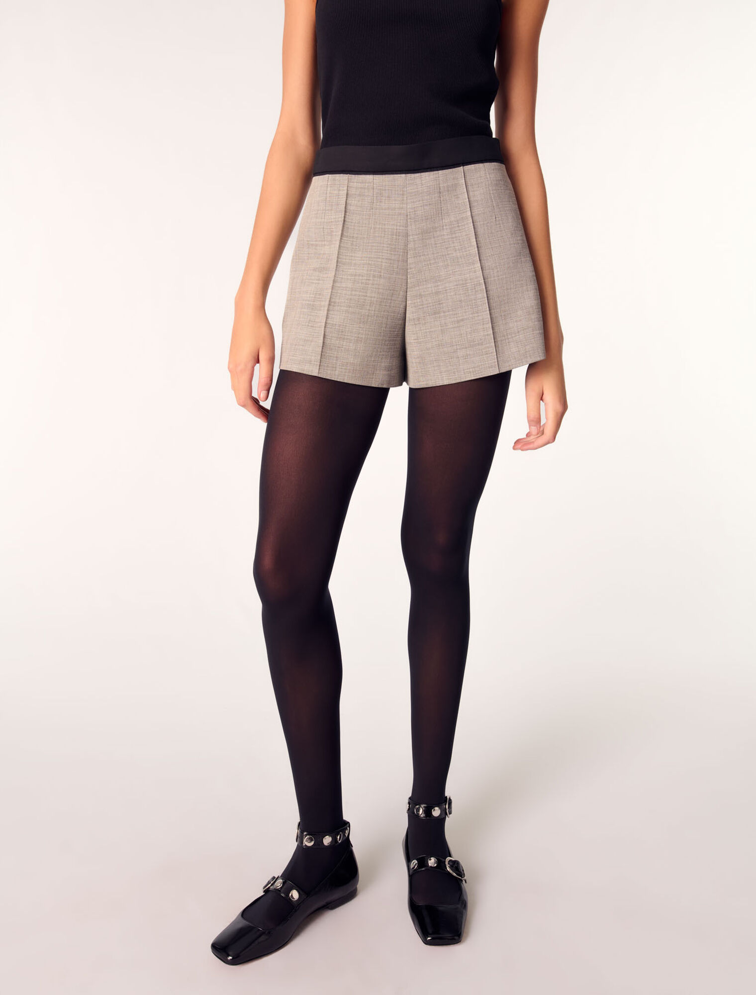 Shorts da tailleur con pinces