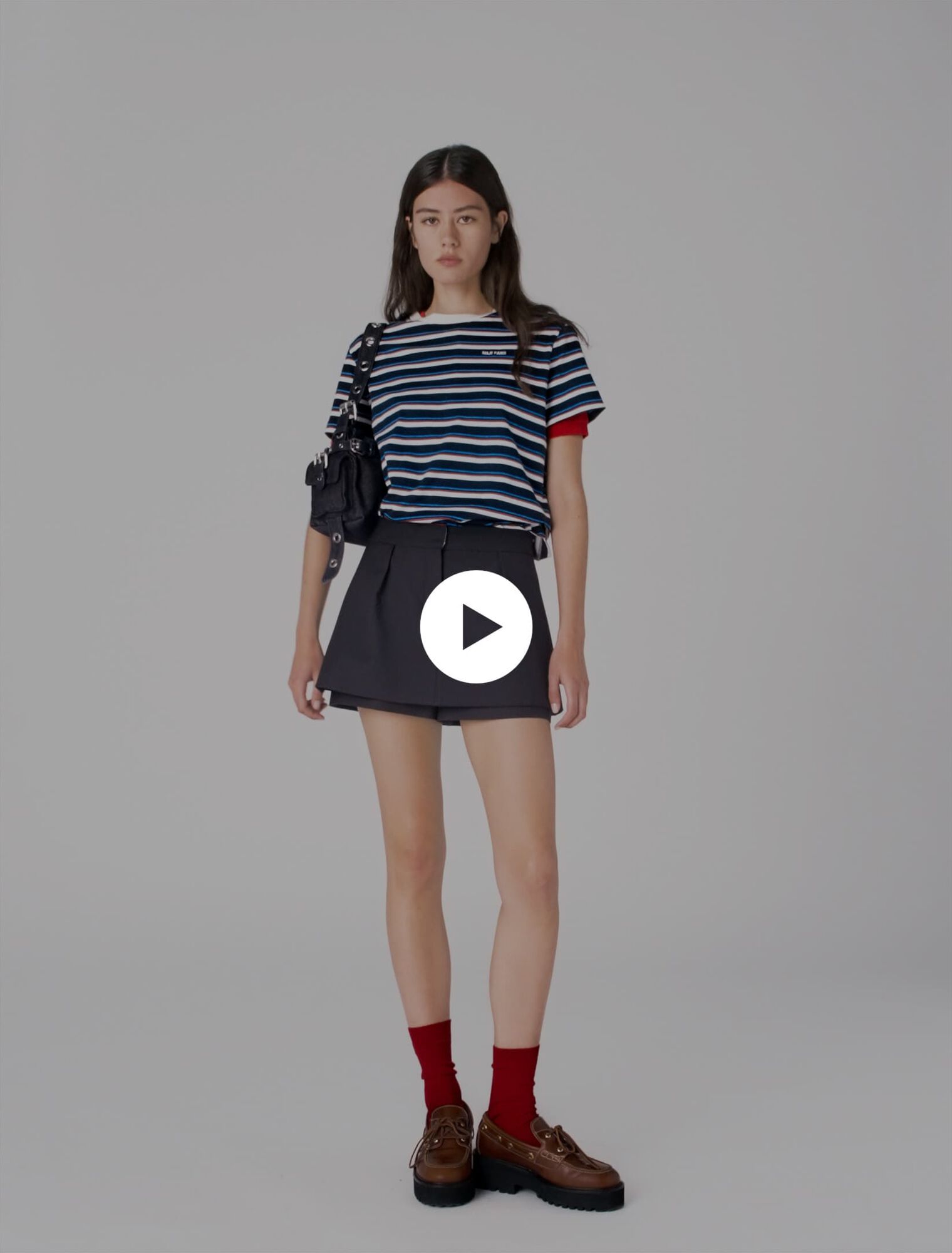Shorts trompe l'oeil