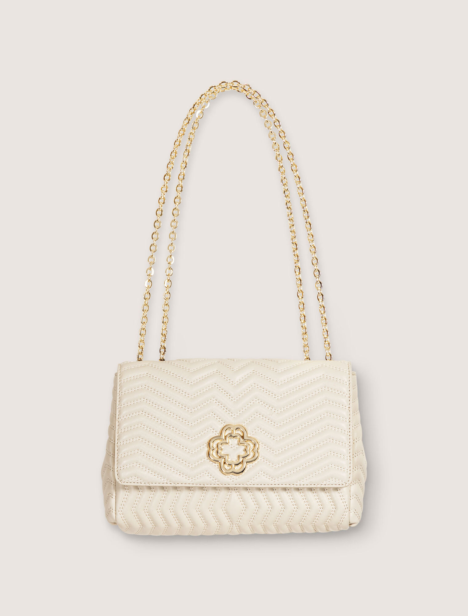 Borsa a catena in pelle