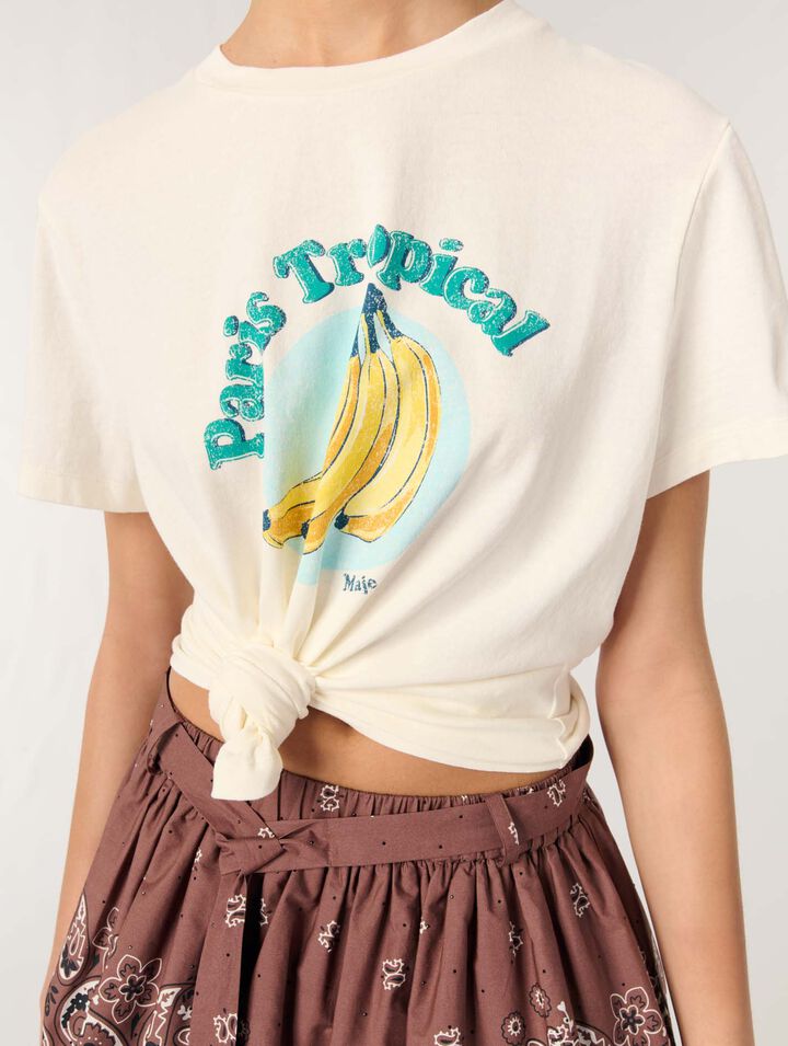 T-shirt con stampa