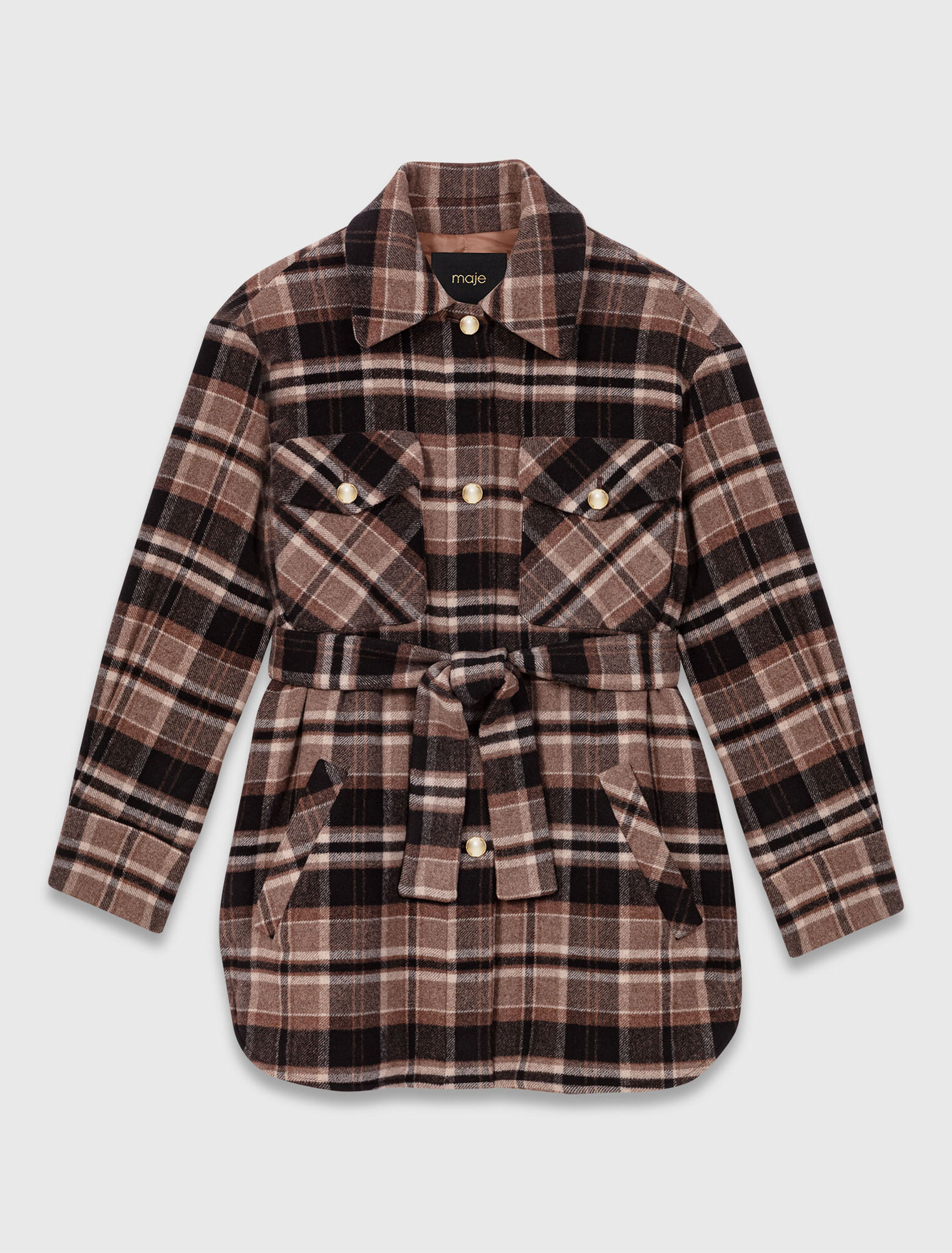 Cappotto a quadri