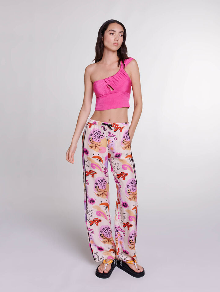 Pantaloni in seta