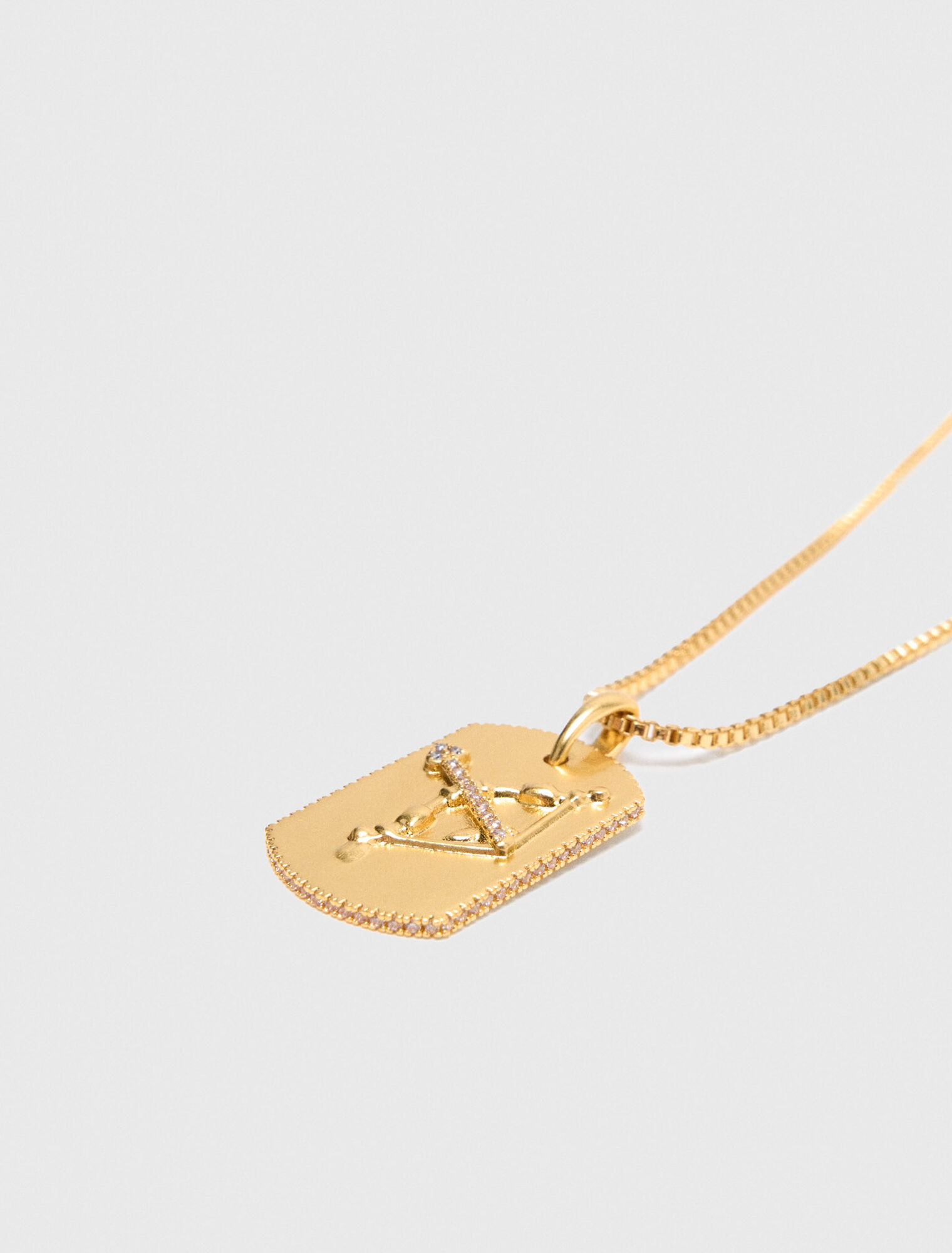 Collana con segno zodiacale