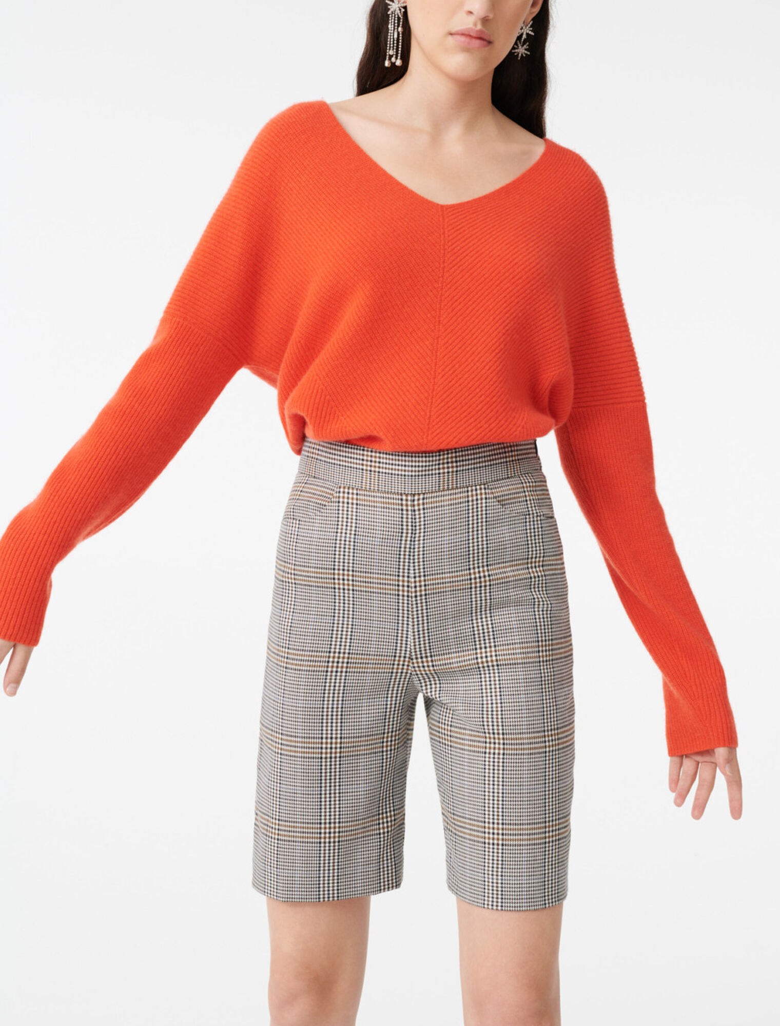 Pantaloncini biker a quadri
