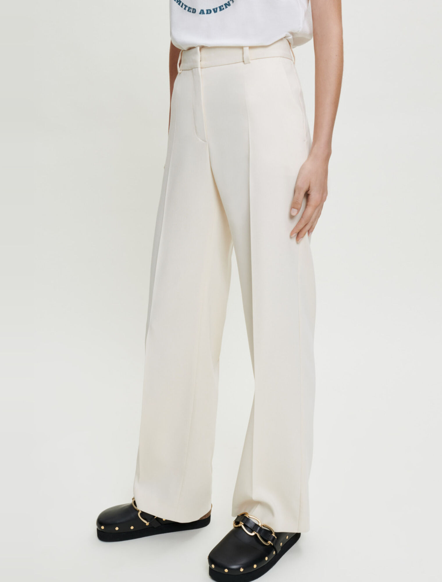 Pantaloni da tailleur ampi 