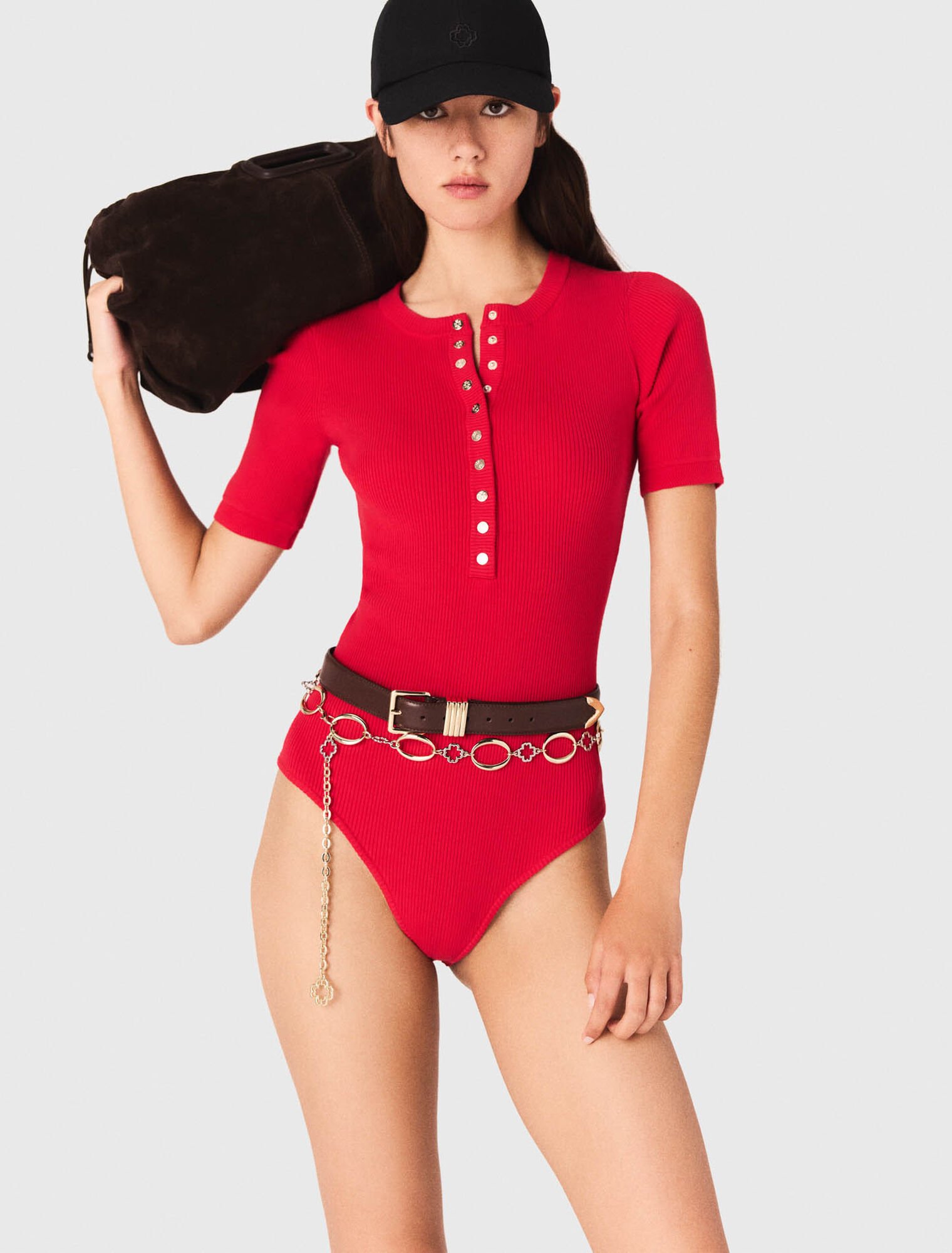 Borsa Miss M in pelle scamosciata