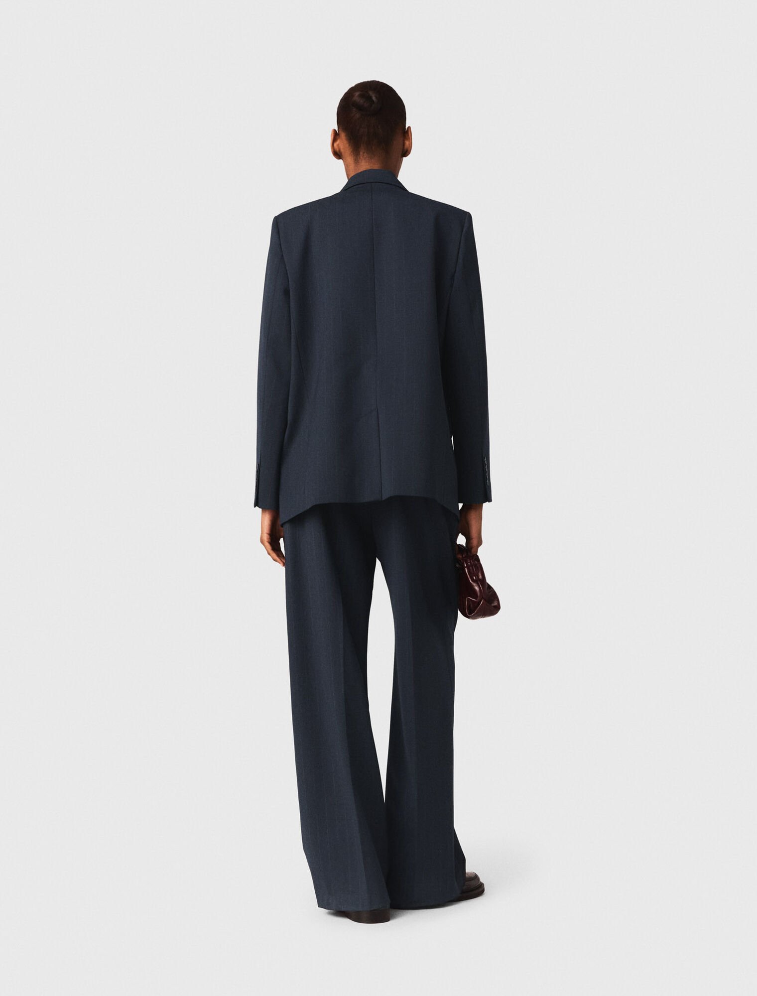 Giacca da tailleur a righe