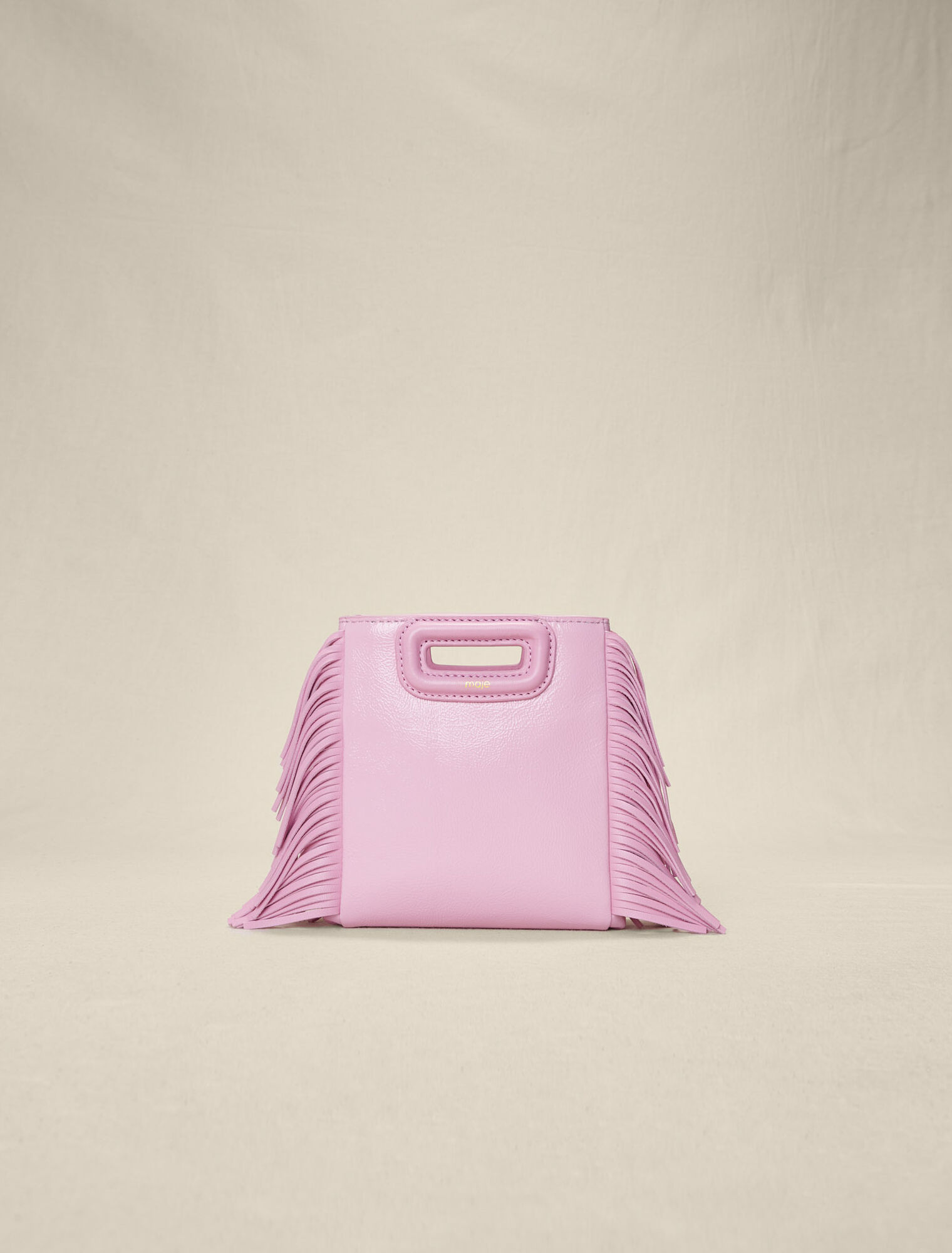 Borsa M Mini in pelle rosa