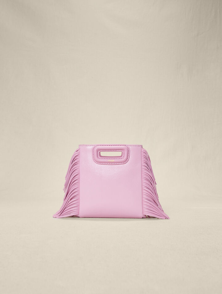 Borsa M Mini in pelle rosa