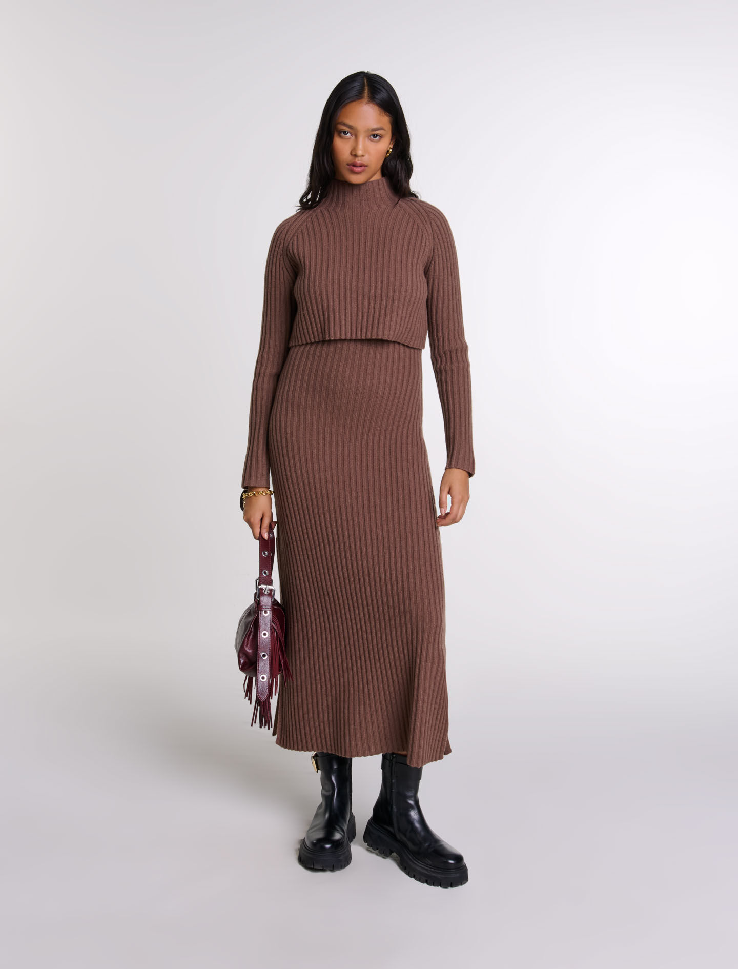 Abito lungo lana new arrivals