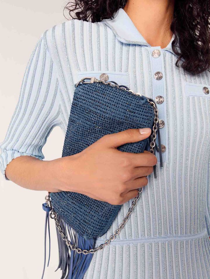Pochette Miss M Pouch in denim