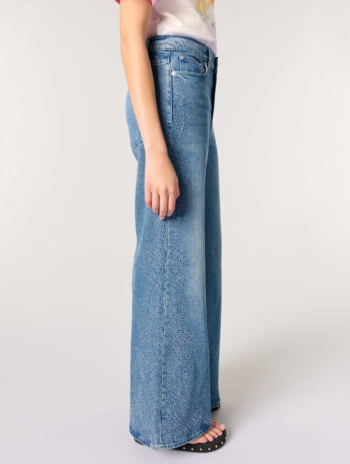 Jeans ricamati