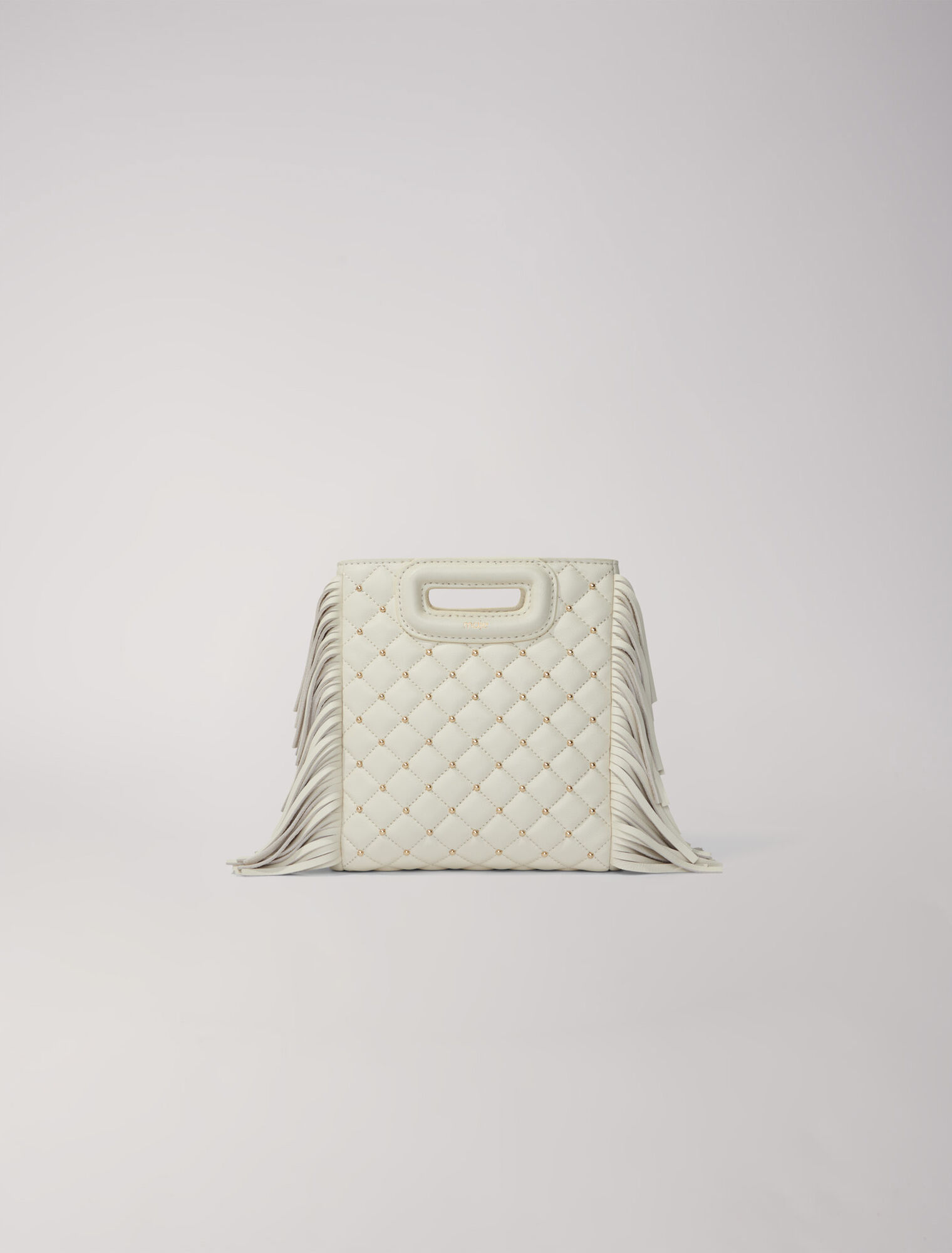 Mini bag M pelle trapuntata borchie