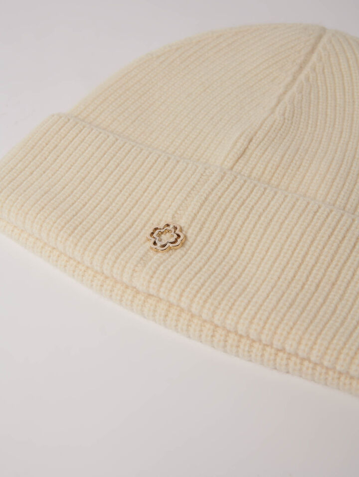 Berretto in lana e cashmere