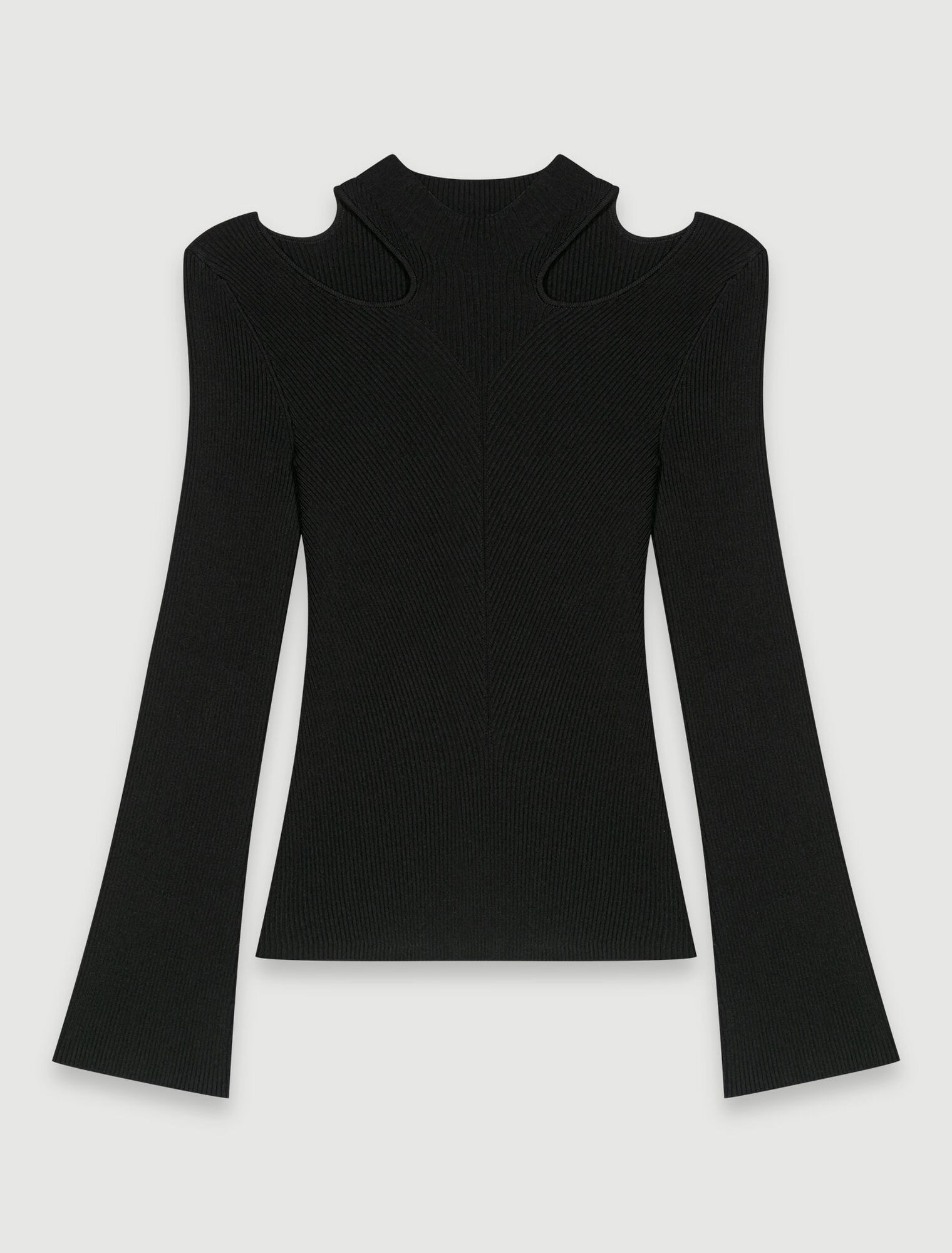 Maglione in maglia traforata