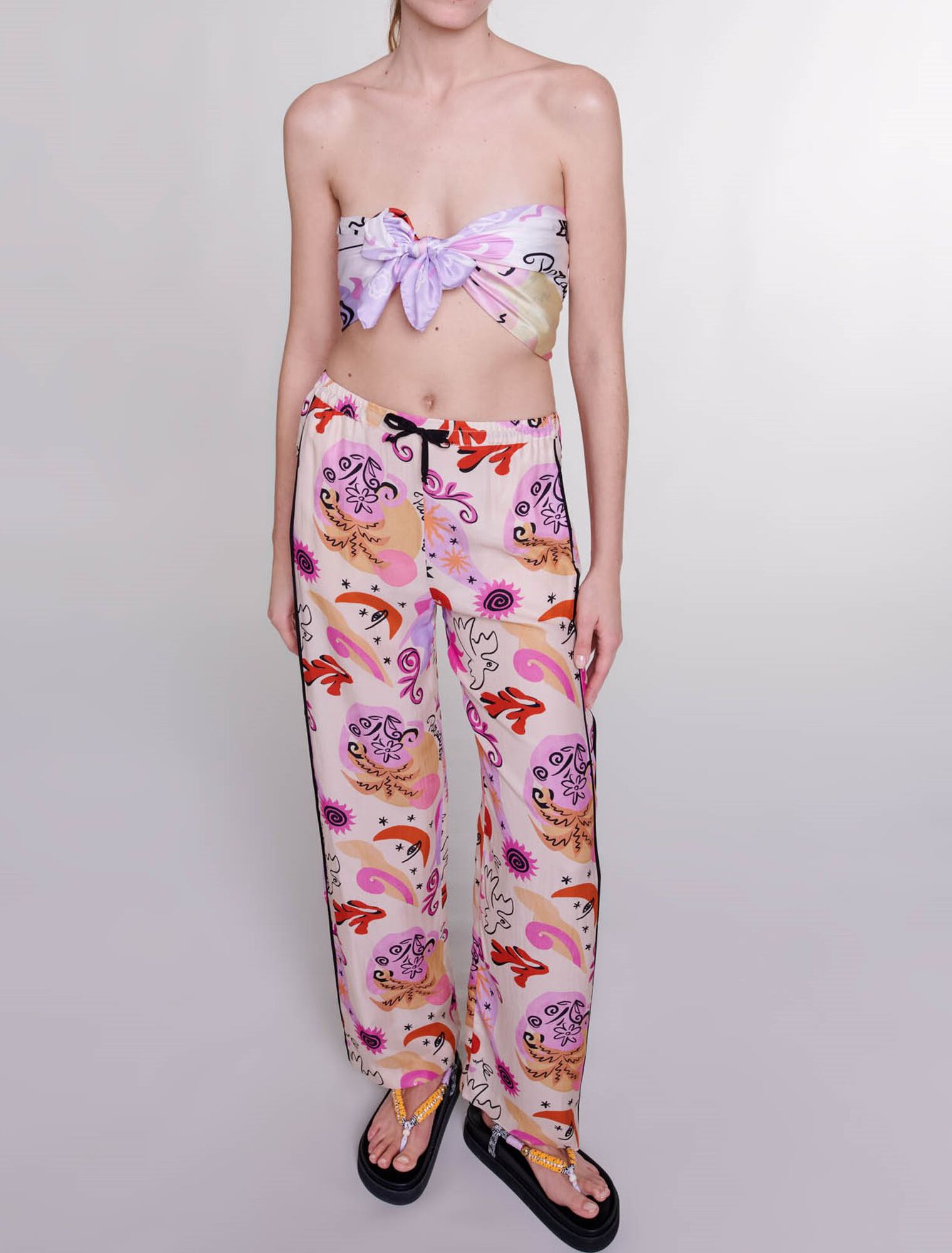 Foulard in seta Paradisio