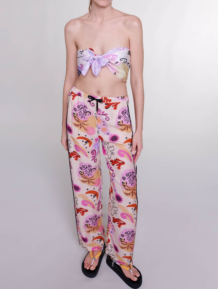Foulard in seta Paradisio