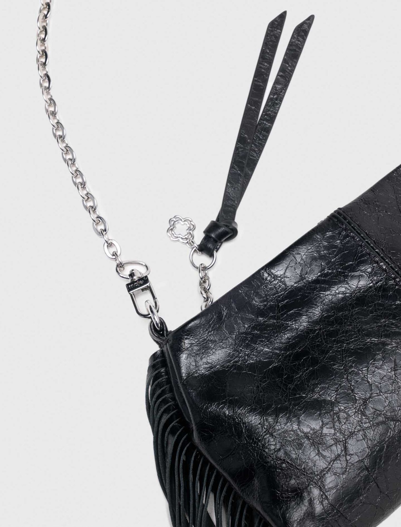 Pochette Miss M pouch pelle vernice