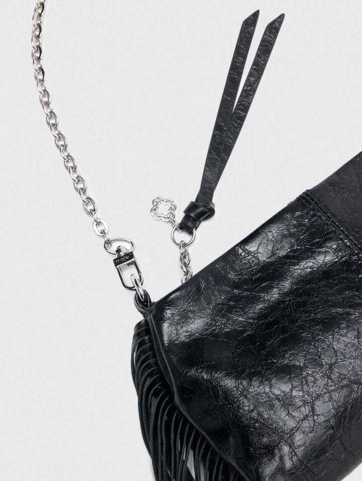 Pochette Miss M pouch pelle vernice