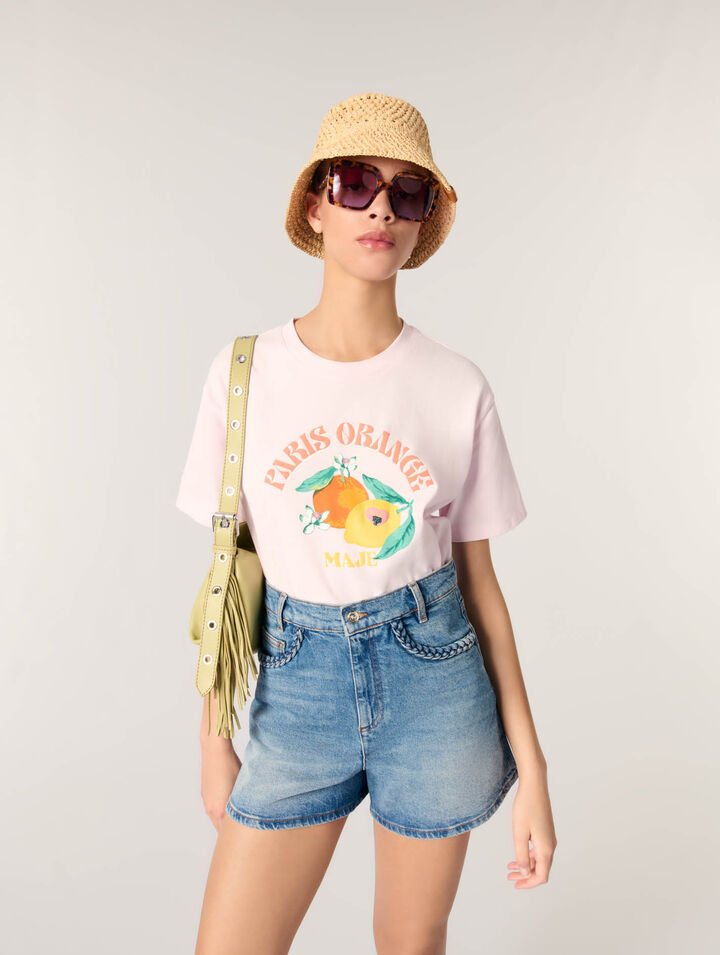 T-shirt con stampa