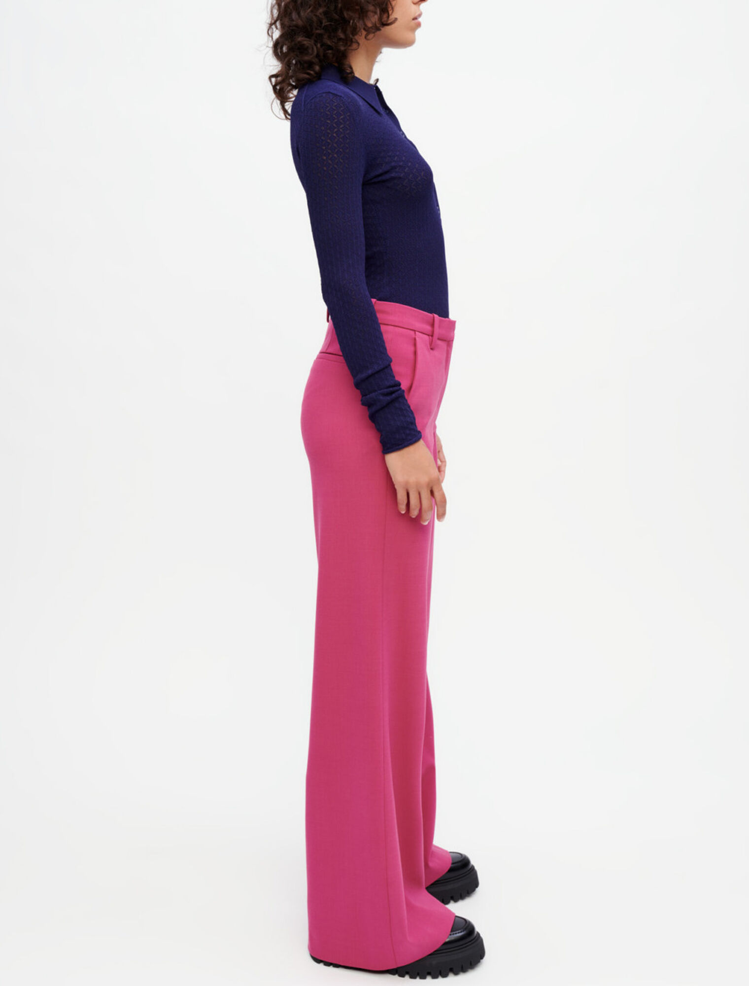 Pantaloni sartoriali stretch