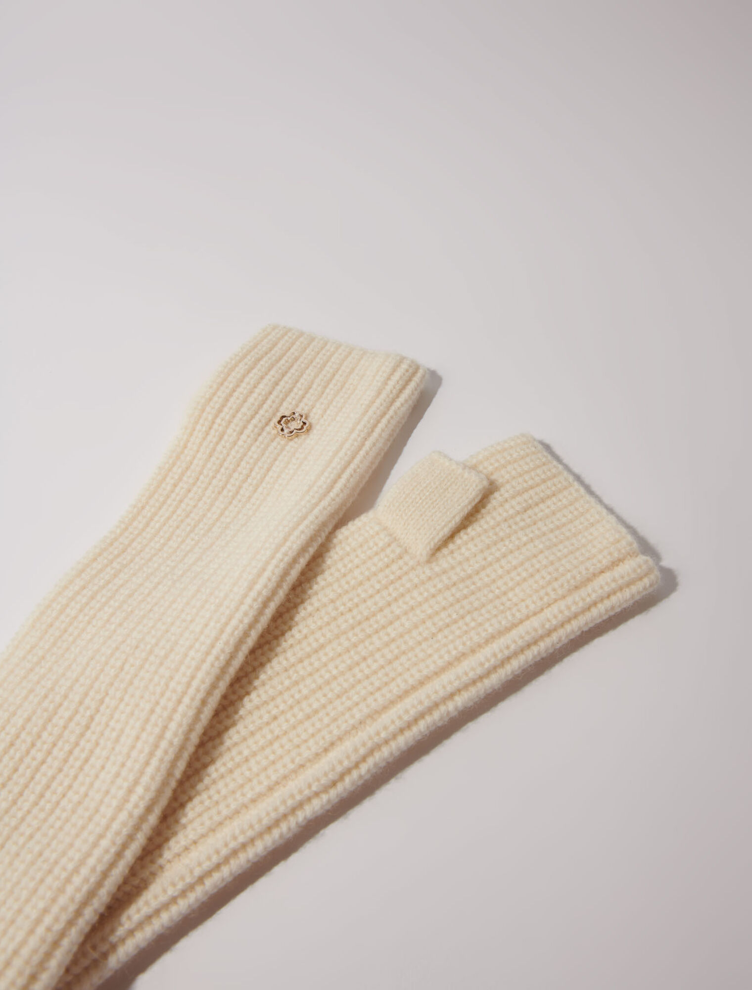 Guanti senza dita lana e cashmere