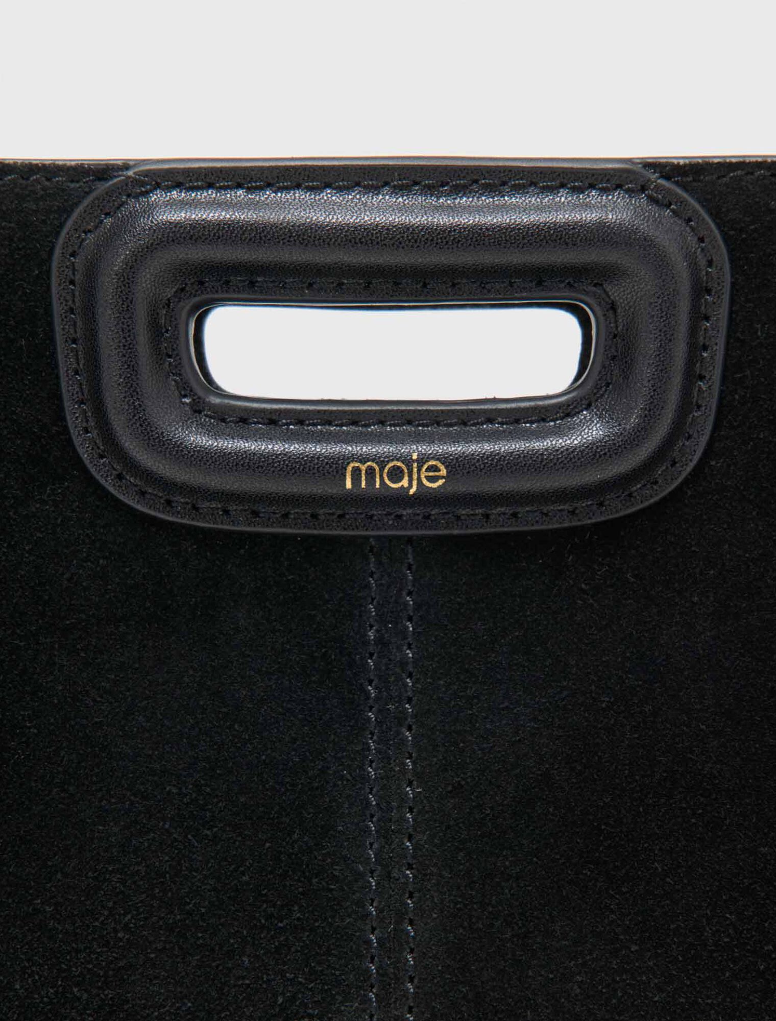 Borsa mini M in scamosciato