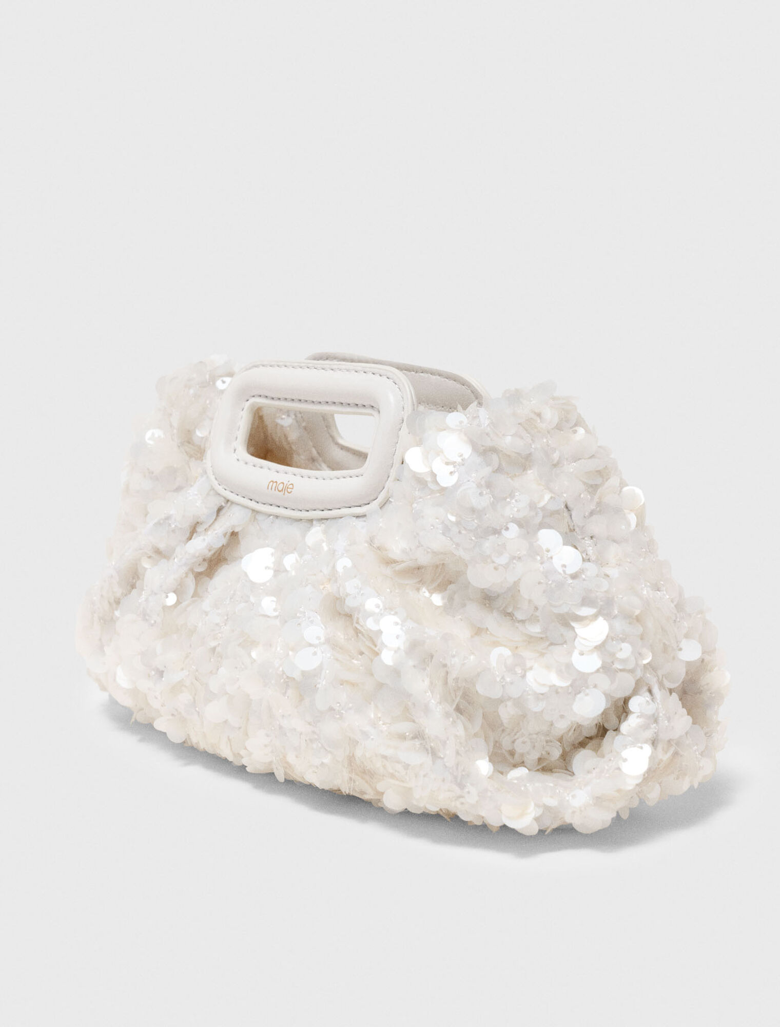 Milpli mini Clutch in paillettes